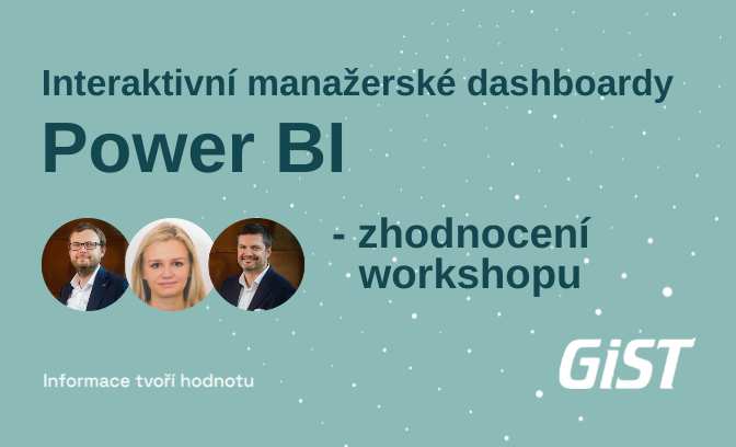 WPC: Interaktivní manažerské dashboardy v Power BI - zhodnocení 