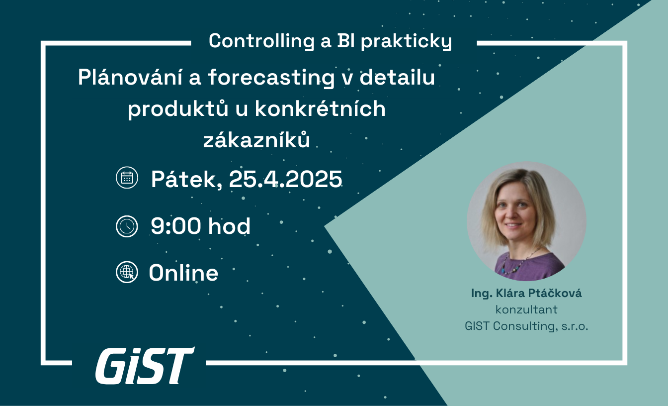 Controlling a BI prakticky - Plánování a forecasting