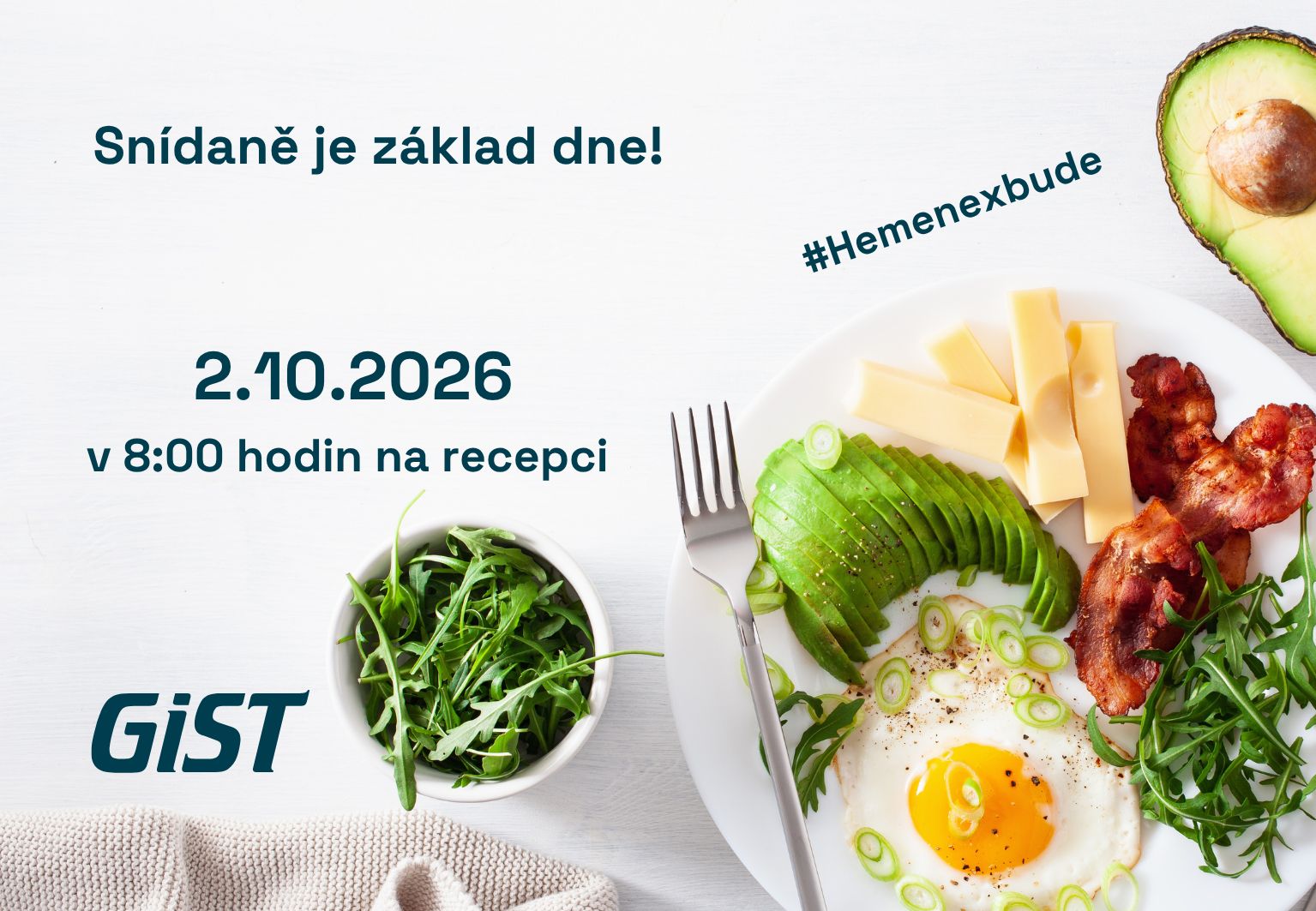 Dobré ráno začíná dobrou snídaní