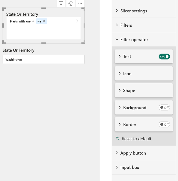 Power BI&nbsp;- nový text slicer