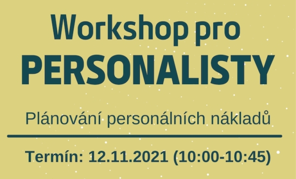 Plánování personálních nákladů - reakce naworkshop