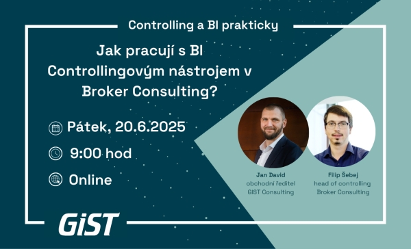 Jak pracují s BI Controllingovým nástrojem v Broker Consulting? 