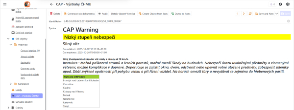 Povodňový informační systém