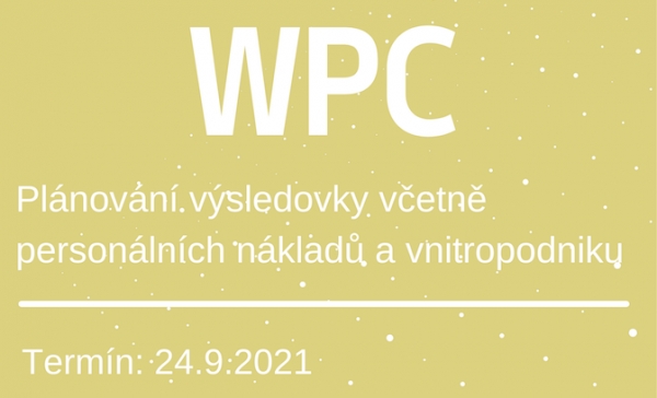 Workshop praktického controllingu: Plánování výsledovky včetně personálních nákladů a vnitropodniku