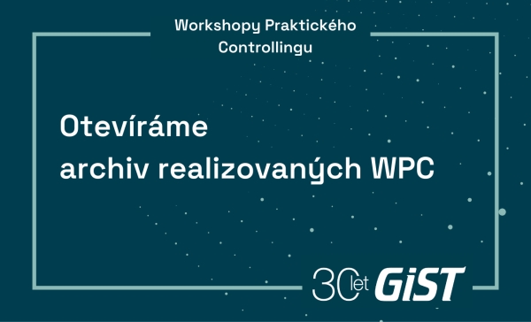 Otevíráme archiv Workshopů Praktického Controllingu